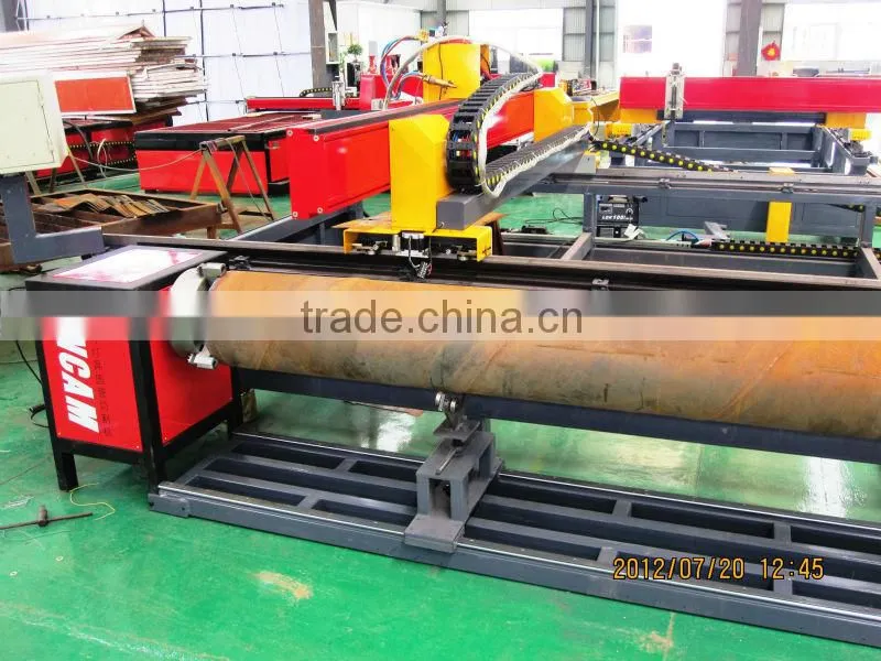 Automatic Light Pipe cutter/ CNC Pipe profile cutting machine/Plasma cutter for light pipe