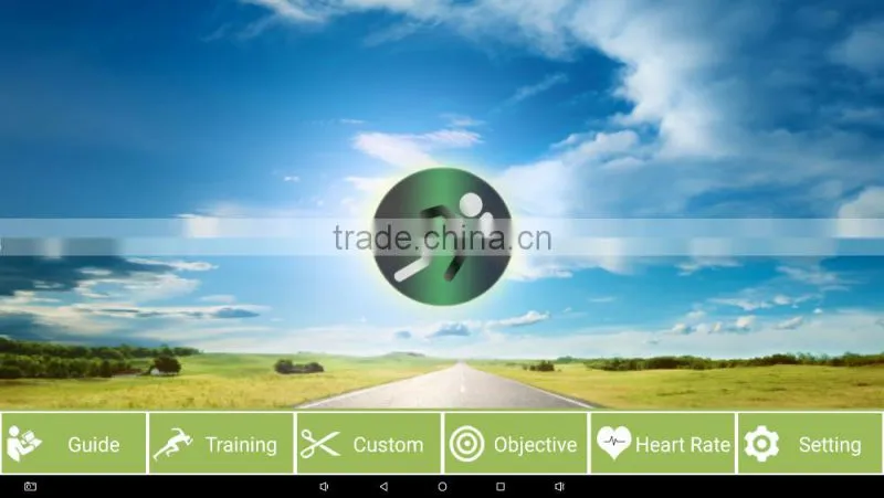 Cardio customise Commerical treadmill with TV wifi and more with wirelss heart rate rhythm