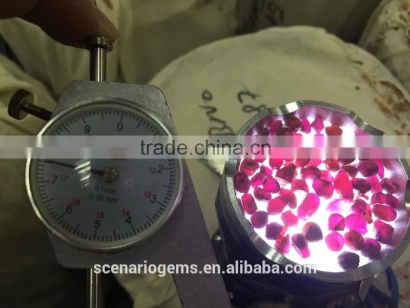 High Quality Natural Purple Garnet Rough 5-6/6-8/8MM plus