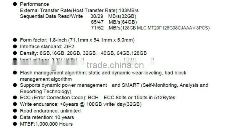SSD hard drive