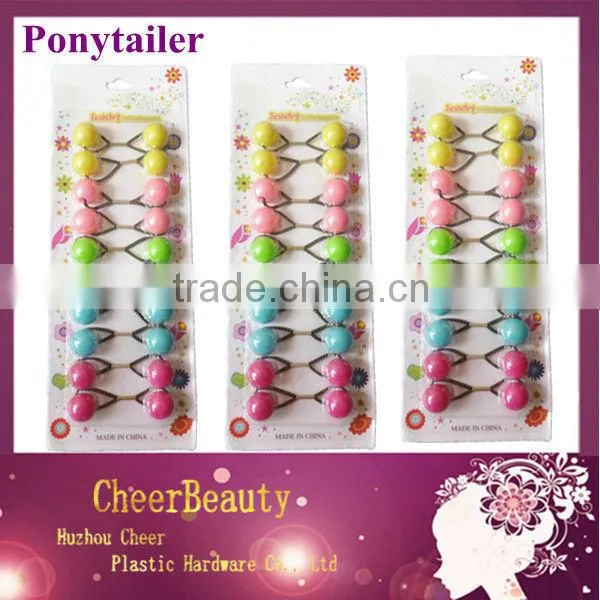 Ponytail rubber bands PT025/girls hair bands/hair bands for kids