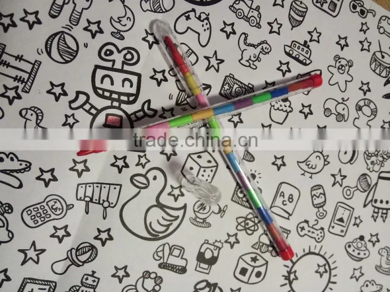 EX- Price high quality 10 colors bullets pencil crayon for kids