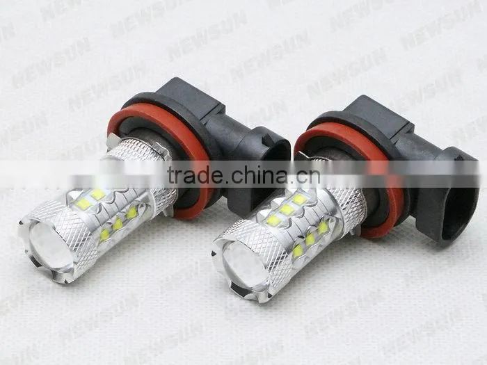 High Power White H8 80W C REE LED Headlight Fog Driving Lights Bulb