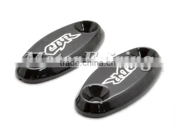 Mirror Base Plates for Honda CBR 600 F4 F4i 900 RR 929 954 1000RR Black MT222-008