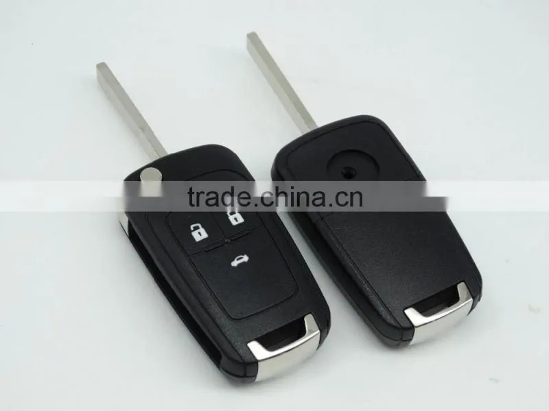 High quality Chevrolet 3 Button remote key with 433MHZ 50% free shipping