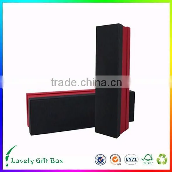 2016 wholesale custom fashion design foldable red wine box