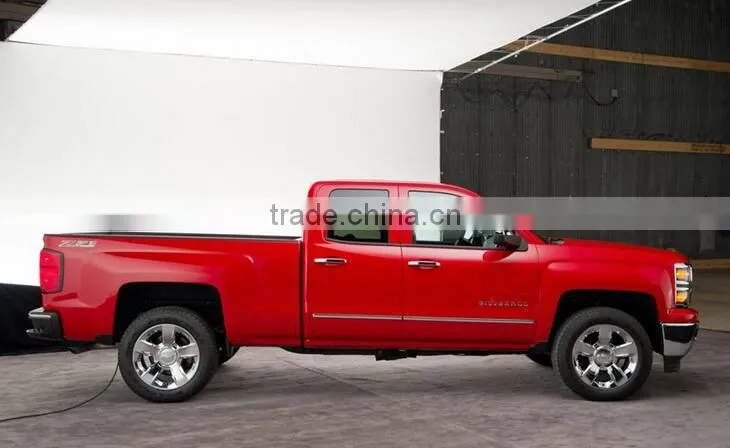 Plastic chrome door handle cover for 2014-2016 silverado accessories