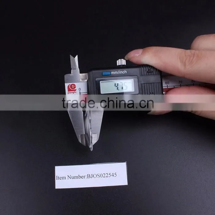 BIJIA Google cardboard lens VR,biconvex lens 25mm diameter 45mm focal length with 3 side flaps wholesale factory