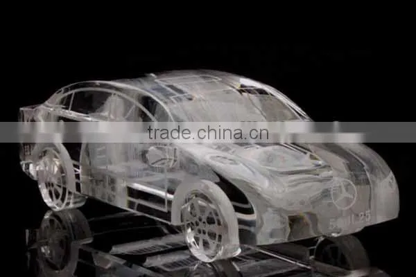 2016 pretty and colorful durable in use crystal car model
