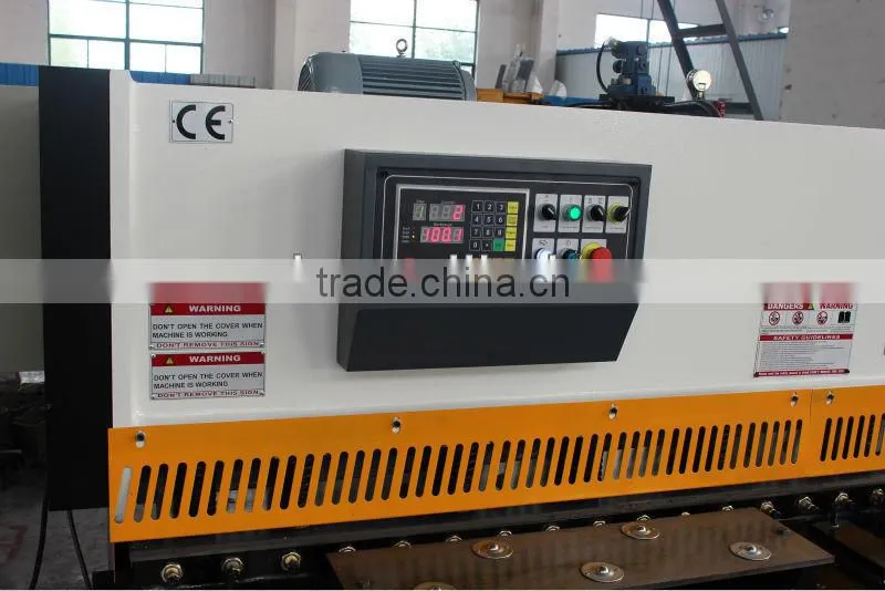 QC12Y-16*2500 Hydraulic Shearing Machine with NC system