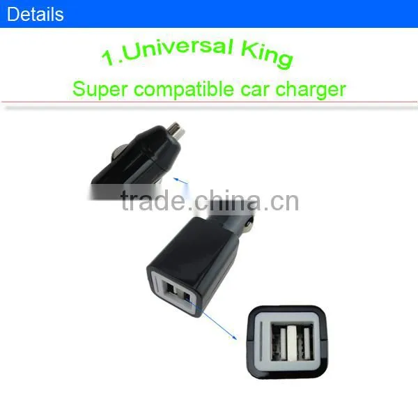 factory wholesale high quality universal car usb charger