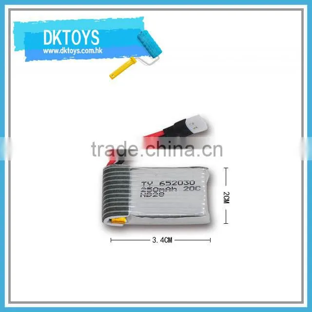 SYMA F1/ HQ803/ JXD352W/ X30V Original Rechargeable Battery 2SICR14500 7.4V 650mAh Battery