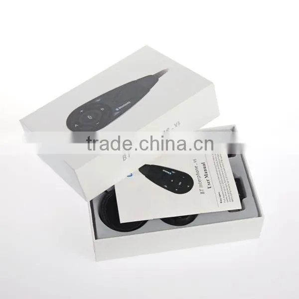 Helmet bluetooth walkie talkie bluetooth adapter for 5 riders