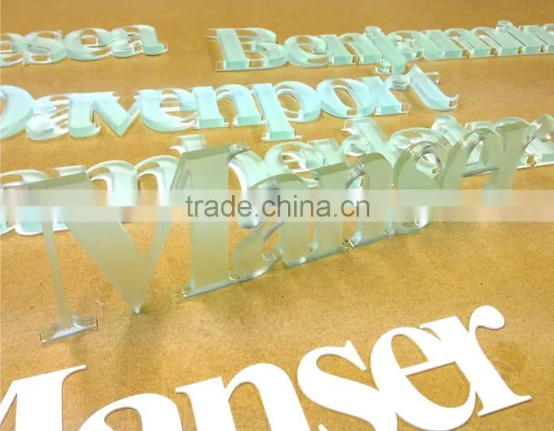 Customized Acrylic Memorials Words