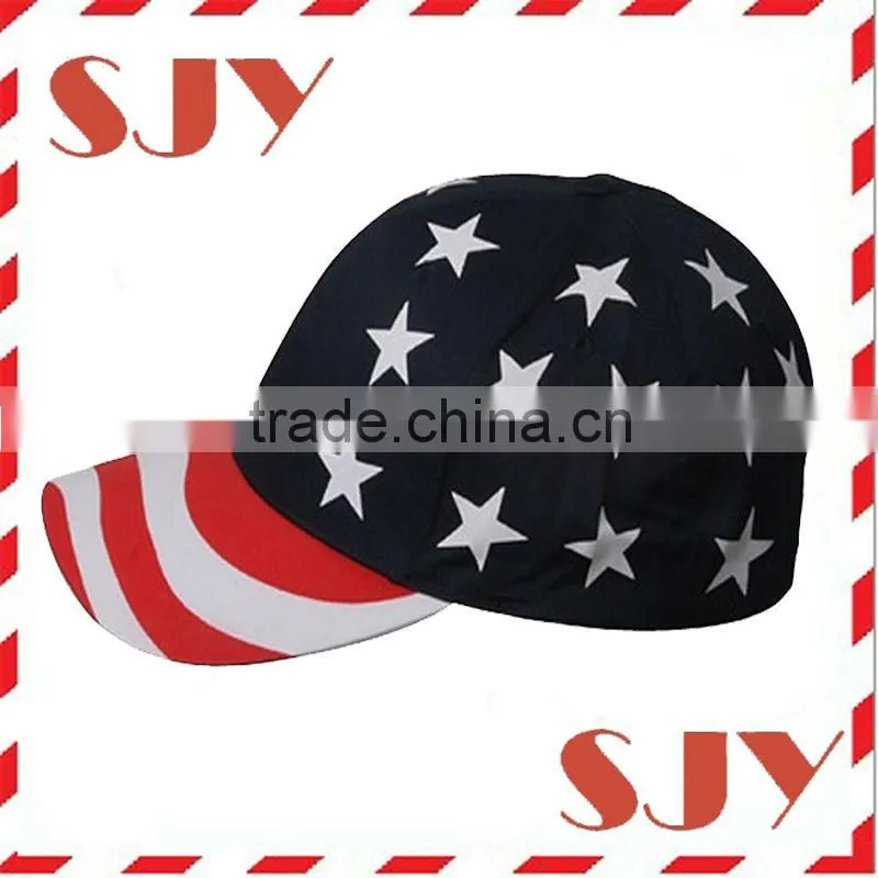 6 panel flames embroidery high profile high quality golf caps
