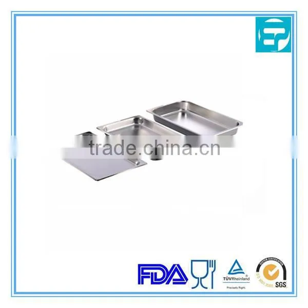 Stainless steel square deep baking tray