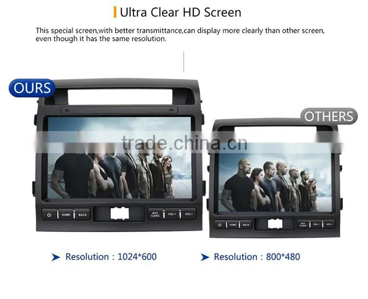 Car dvd gps for land cruiser 200