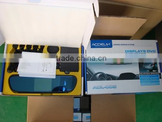 Parking sensor system with reverse camera night vision