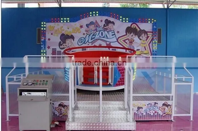 direct factory on portable trailer mounted amusement park kiddie disco tagada rides
