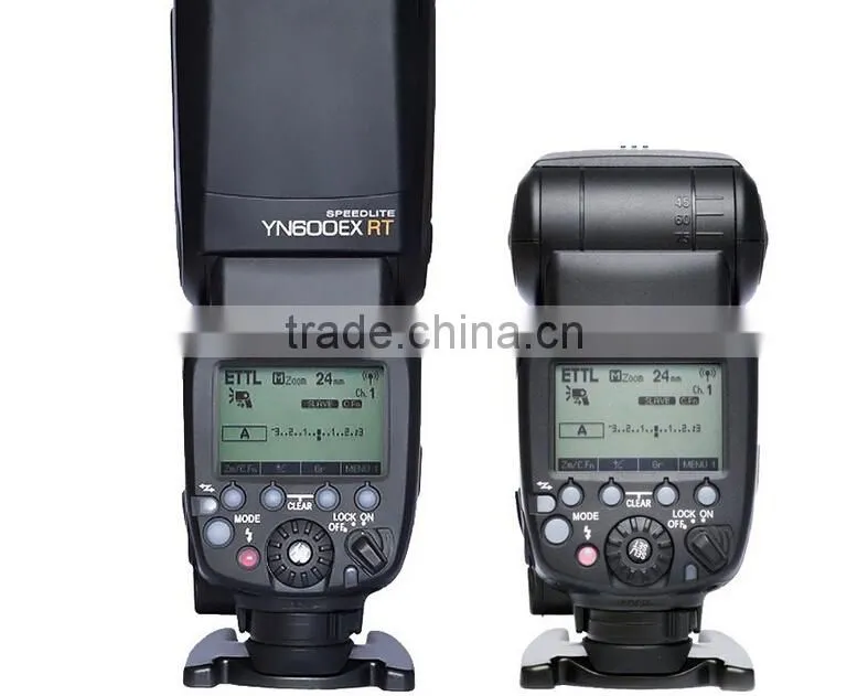 Yongnuo YN600EX-RT GN60 2.4G wireless HSS 1/8000s master flash speedlite flash for dslr camera