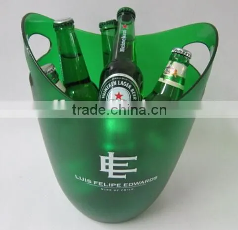 factory wholesale wine bucket plastic, wine cooler, beer bucket