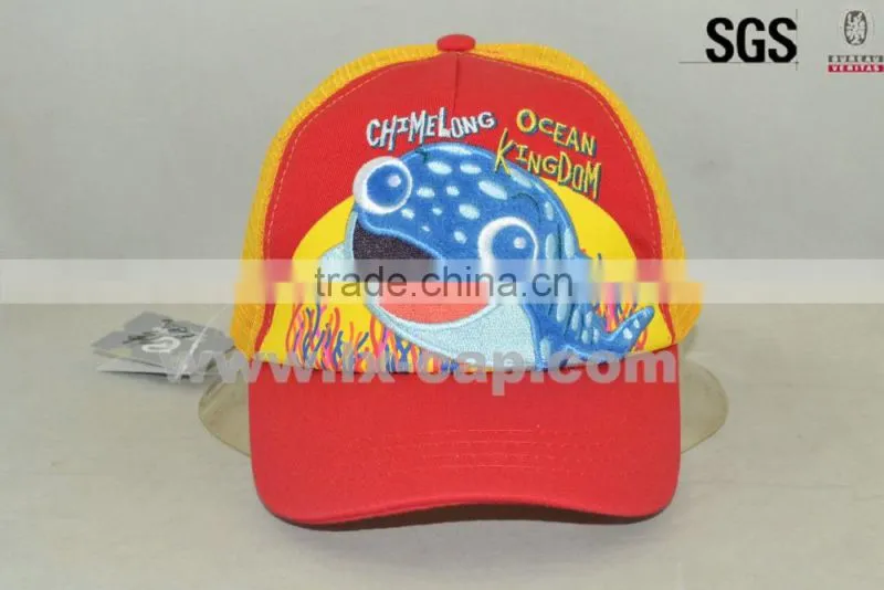 Sunny Shine custom baseball hat kids trucker cap