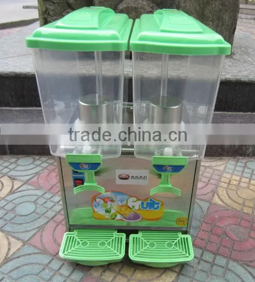double cylinder Juice machine 34 liters Fruit juice dispenser