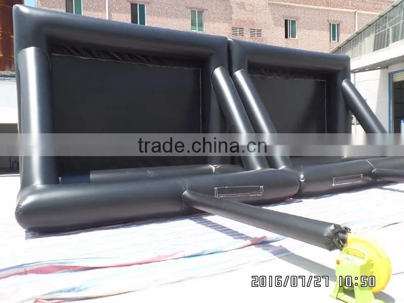 high level workmanship inflatable movie screen for TV projection