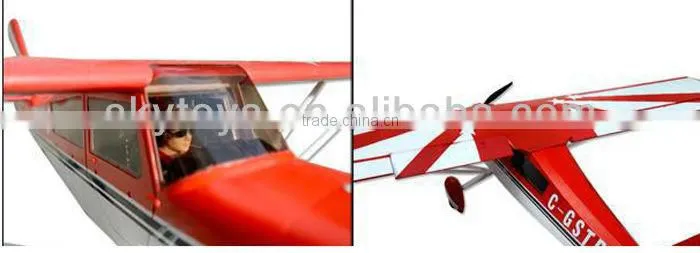 Super Decathlon (747-5) alloy landing gear 6-CH plastic body durable nitro class rc hobby