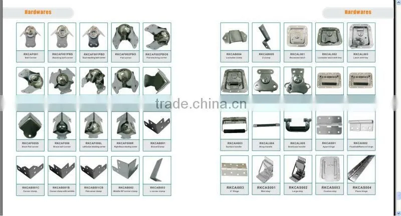 2013 RK-promotion utility trunk road case,storage box with bottom cheap price