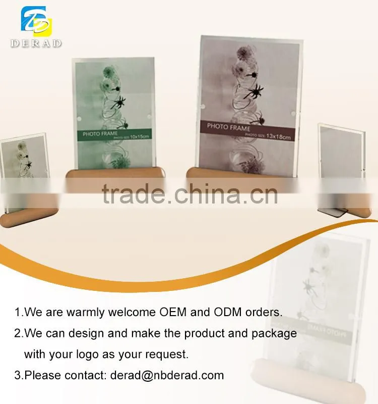 New Fashion Hot Sale Wedding Frames Photo Wood Photo Frame