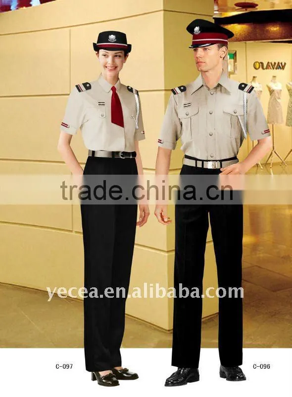 design handsome security guard uniform(GD-009)
