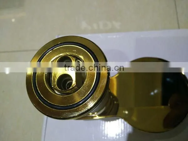 golden brass polish instant hot water tap faucet