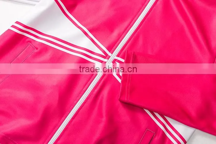fashion sublimation slim fit Full-Zip Womens Training Top