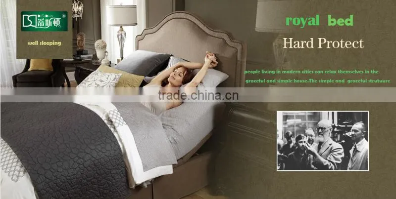 2014 Super Hot Sell Modern Leather Soft Bed DS-C18#