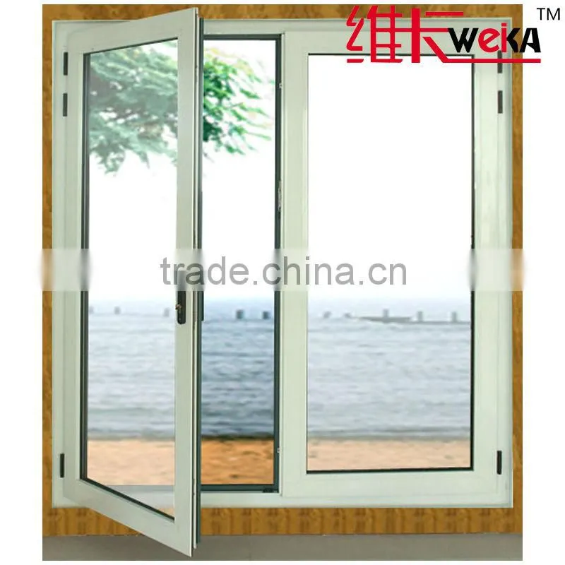 double glazing modern upvc cheap casement anti-noise german windows