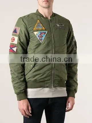High Quality Bomber Jacket - New Custom made High quality Custom Coach Jackets, custom leather bomber jacket white/black