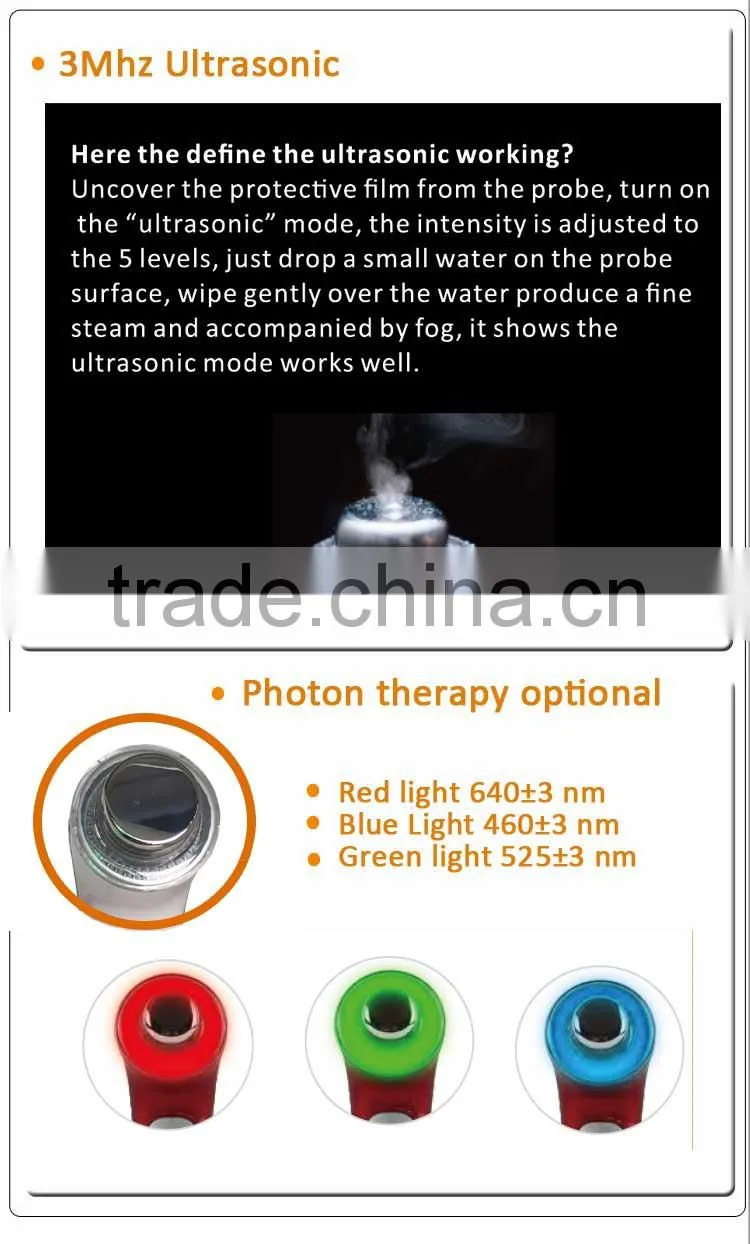 Hot sell portable carried photon skin tightening system