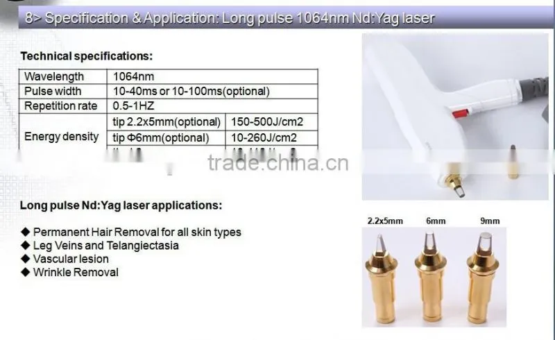 Apolomed 8-in-1 multifunction beauty machine e light ipl rf hair removal machine