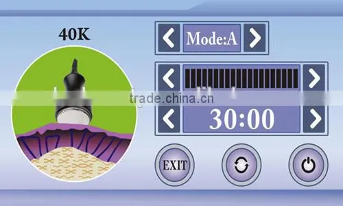 Vacuum+Bipolar RF+Tripolar RF+Face RF+Bio+40K cavitation weight loss machine