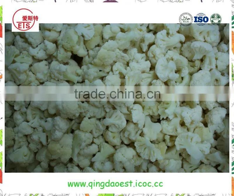 ISO 9001For export chinese high quality and compeitive price IQF Frozen Cauliflower