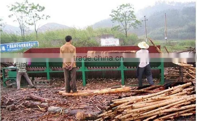 Wood debarking/peeling machine with direct manucafure