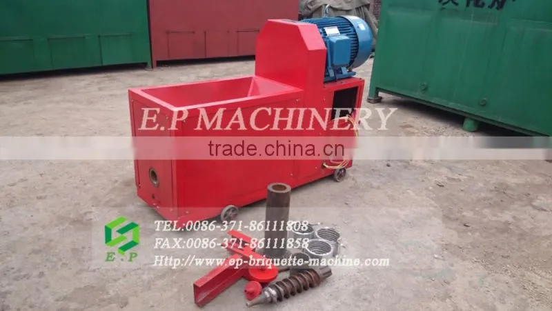 400 kg/h screw type biomass briquette making machine
