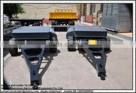 25 tons tractor lowboy trailer