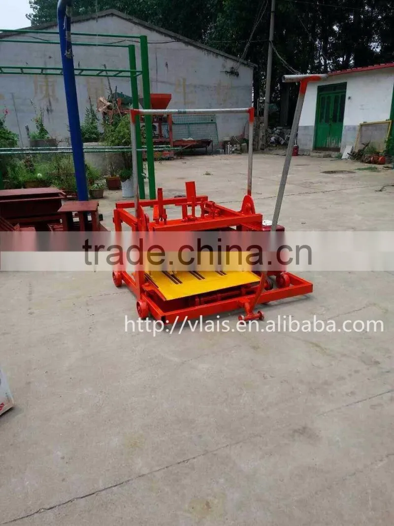 Diesel engine brick machine QM 4-45 concrete block making machine