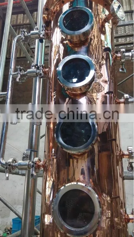 alcohol coppers vodka alcohol distillation equipment