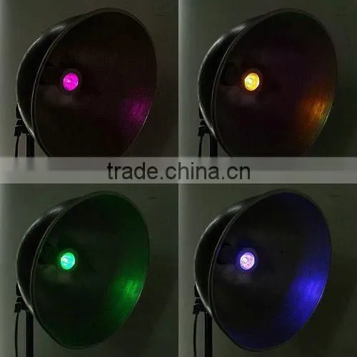 3W GU10 16 Colors RGB LED Light Bulb with Remote Control Energy-saving