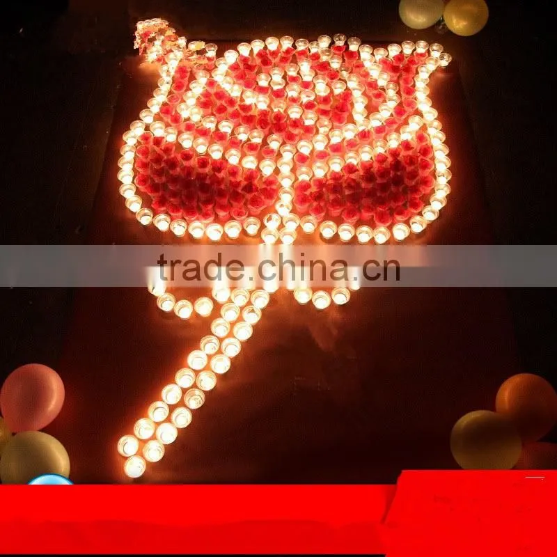Wholesale Round shaped Tealight Candles For Valentine's Day