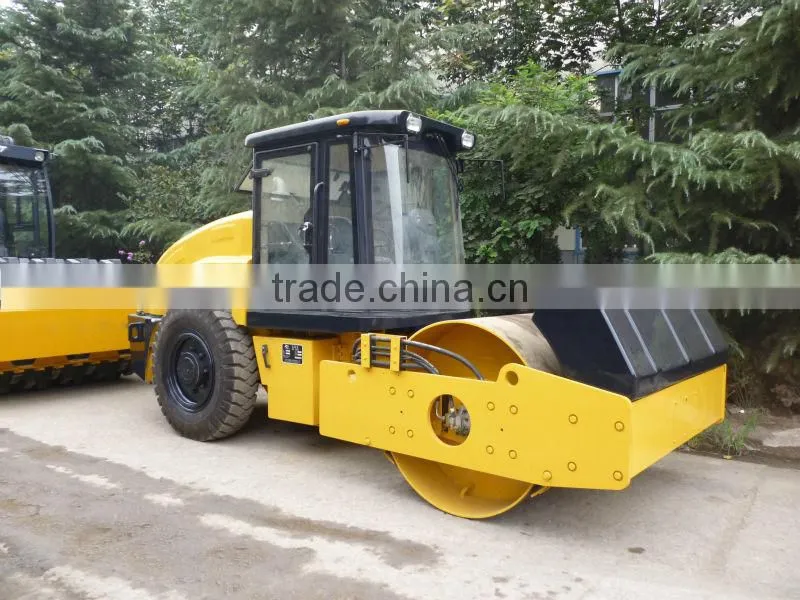 14 ton with CE hydraulic vibratory road roller, easy to handle road roller