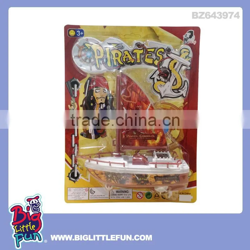 Shooting plane toys pull line toy boat